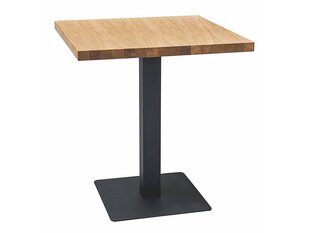 Стол Signal Meble Puro, коричневый/черный цена и информация | Кухонные и обеденные столы | hansapost.ee