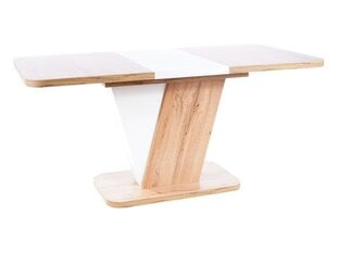 Стол Signal Meble Crocus, коричневый цена и информация | Кухонные и обеденные столы | hansapost.ee