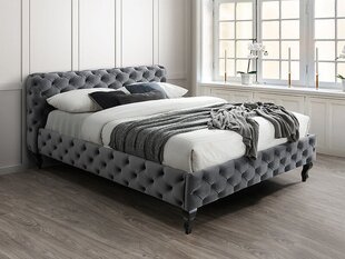Кровать Signal Meble Herrera, 160x200 см, серая цена и информация | Кровати | hansapost.ee