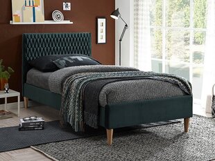 Кровать Signal Meble Azurro, 90x200 см, зеленый цена и информация | Кровати | hansapost.ee