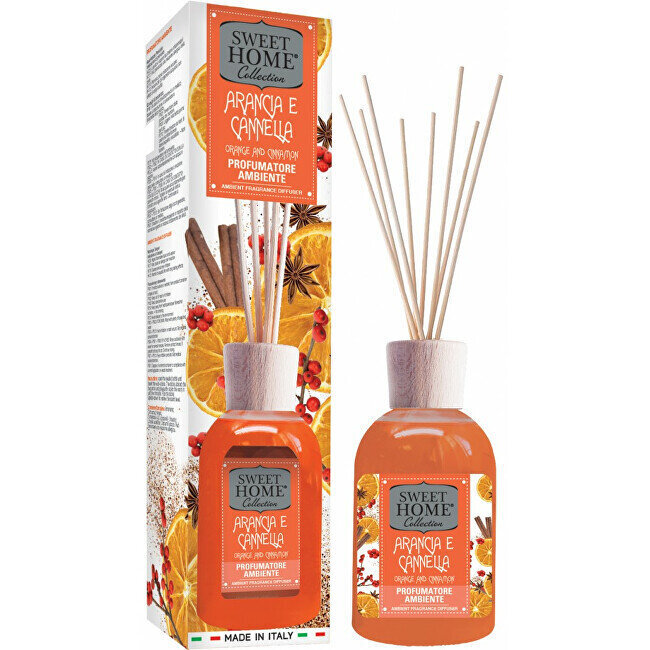 Kodulõhnastaja Sweet Home Orange and Cinnamon, 250 ml цена и информация | Lõhnapulgad ja kodulõhnastajad | hansapost.ee