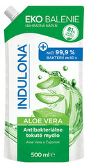 Vedelseep Indulona Aloe Vera, 500 ml hind ja info | Seebid | hansapost.ee