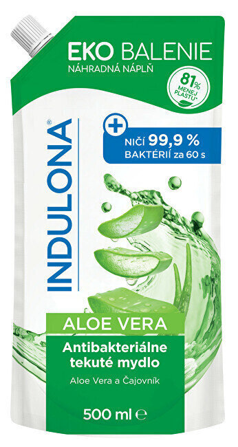 Vedelseep Indulona Aloe Vera, 500 ml цена и информация | Seebid | hansapost.ee