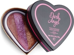 Sära andev toode I Heart Revolution Triple Baked Highlighter Dark Angel, 10g hind ja info | Päikesepuudrid ja põsepunad | hansapost.ee