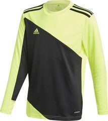 Väravavahi dressipluus lastele Adidas Squadra 21 must-roheline GN5794 price and information | Jalgpalli varustus ja riided | hansapost.ee