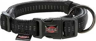 Kaelarihm Trixie Softline Elegance, XS 20-30cm/10mm, must/grafiit hind ja info | Koerte kaelarihmad ja traksid | hansapost.ee