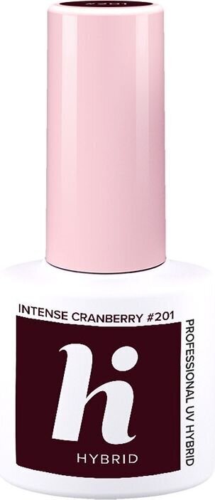 Hübriidküünelakk Hi Hybrid 201 Intense Cranberry, 5ml hind ja info | Küünelakid ja küünelakieemaldajad | hansapost.ee