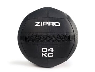Jõutreeningupall Zipro 4 kg, must hind ja info | Topispallid | hansapost.ee