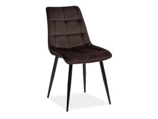 Комплект из 4 стульев Signal Meble Chic, коричневый цена и информация | Стулья для кухни и столовой | hansapost.ee