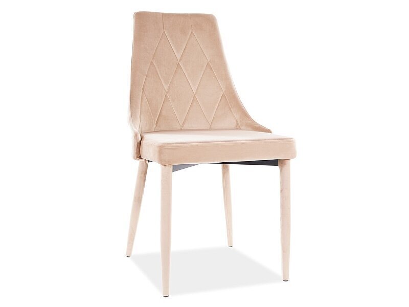 4-tooli komplekt Signal Meble Trix, beeži värvi цена и информация | Köögitoolid, söögitoolid | hansapost.ee