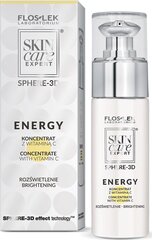 Energiat andev kontsentraat näole Floslek Skin Care Expert Sphere-3D, 30 ml hind ja info | Näoõlid, ampullid ja seerumid | hansapost.ee