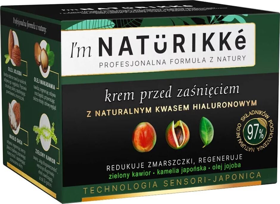 Hüaluroonhappega niisutav öökreem Janda I'm Naturikke, 50 ml цена и информация | Näokreemid | hansapost.ee