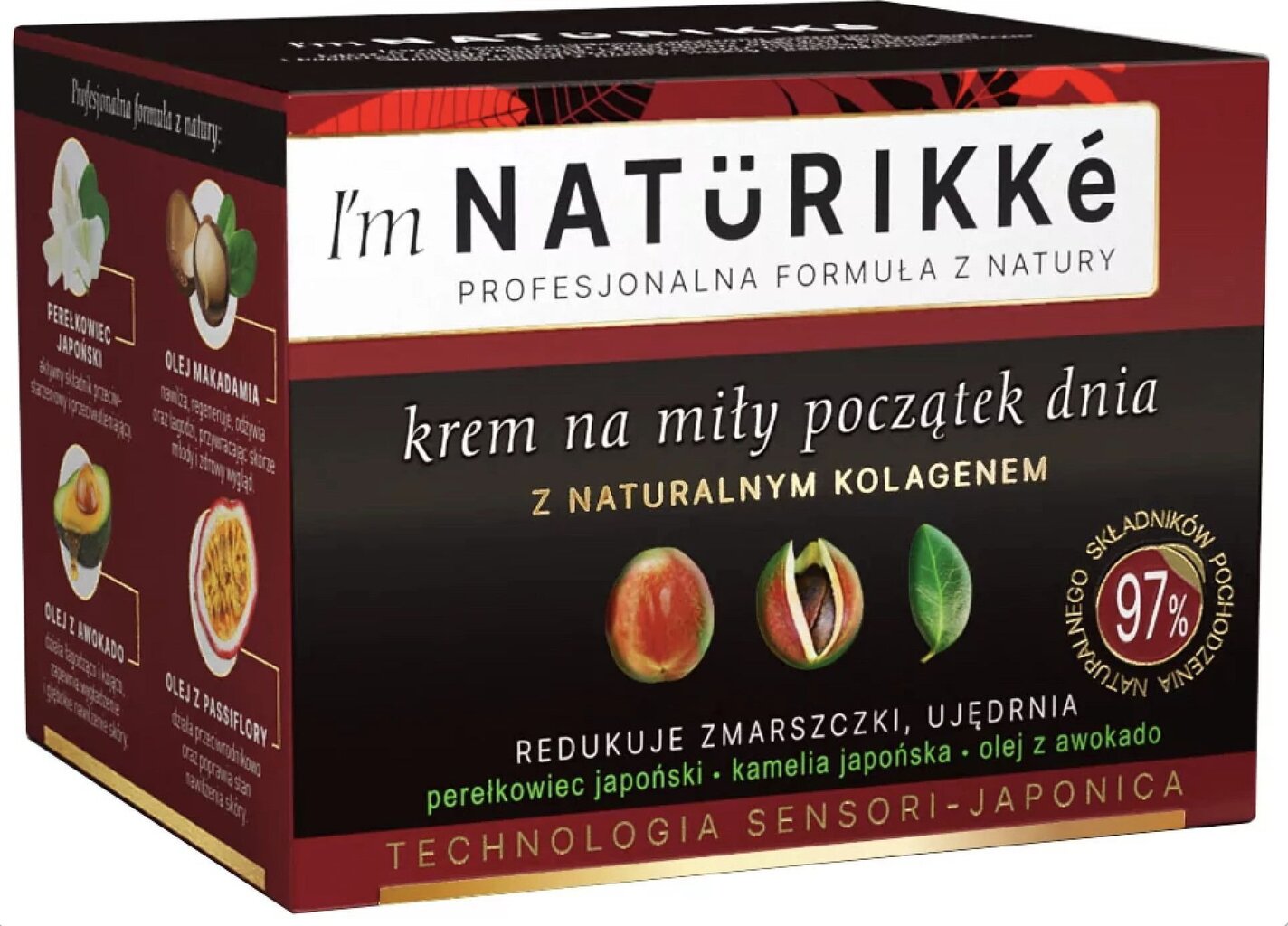 Päevakreem kollageeniga I'm Naturikke, 50 ml цена и информация | Näokreemid | hansapost.ee