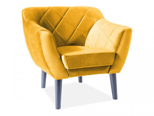 Кресло Signal Meble Karo, желтое цена и информация | Кресла для отдыха | hansapost.ee