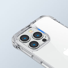 Telefoniümbris Joyroom Defender Series Case Cover for iPhone 14 Armored Hook Cover Stand Clear (JR-14H1), läbipaistev hind ja info | Telefonide kaitsekaaned ja -ümbrised | hansapost.ee