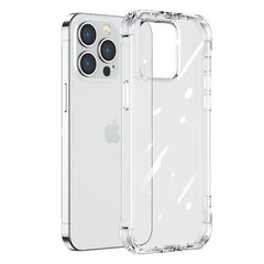 Telefoniümbris Joyroom Defender Series Case Cover for iPhone 14 Plus Armored Hook Cover Stand Clear (JR-14H3), läbipaistev цена и информация | Чехлы для телефонов | hansapost.ee