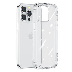 Telefoniümbris Joyroom Defender Series Case Cover for iPhone 14 Plus Armored Hook Cover Stand Clear (JR-14H3), läbipaistev hind ja info | Telefonide kaitsekaaned ja -ümbrised | hansapost.ee