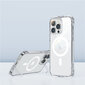 Telefoniümbris Joyroom Magnetic Defender Magnetic Case for iPhone 14 Pro Armored Case with Hooks Stand Clear (MagSafe Compatible), läbipaistev hind ja info | Telefonide kaitsekaaned ja -ümbrised | hansapost.ee
