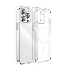 Telefoniümbris Joyroom 14D Magnetic Case Magnetic Case for iPhone 14 Compatible with MagSafe transparent (JR-14D5), läbipaistev hind ja info | Telefonide kaitsekaaned ja -ümbrised | hansapost.ee