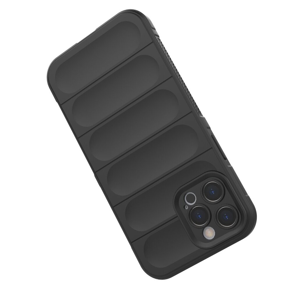 Telefoniümbris Magic Shield Case case for iPhone 12 Pro Max flexible armored cover, must цена и информация | Telefonide kaitsekaaned ja -ümbrised | hansapost.ee