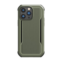 Telefoniümbris Raptic X-Doria Fort Case iPhone 14 Pro with MagSafe armored cover, rohelised hind ja info | Telefonide kaitsekaaned ja -ümbrised | hansapost.ee