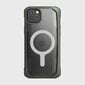 Telefoniümbris Raptic X-Doria Secure Case iPhone 14 with MagSafe armored cover, roheline цена и информация | Telefonide kaitsekaaned ja -ümbrised | hansapost.ee