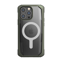 Telefoniümbris Raptic X-Doria Secure Case iPhone 14 Pro with MagSafe armored cover, roheline hind ja info | Telefonide kaitsekaaned ja -ümbrised | hansapost.ee