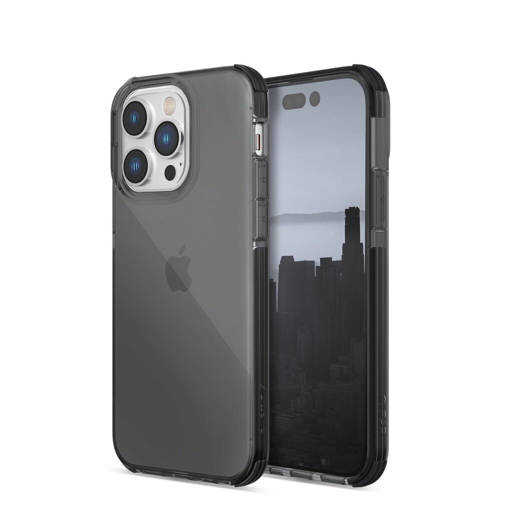 Telefoniümbris Raptic X-Doria Clear Case iPhone 14 Pro armored cover, hall цена и информация | Telefonide kaitsekaaned ja -ümbrised | hansapost.ee