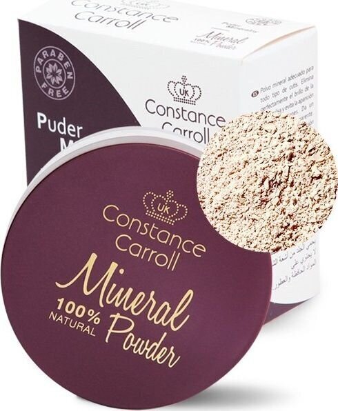 Mineraalne tolmpuuder Constance Carroll Mineral Powder 01 Light Beige, 12 g hind ja info | Jumestuskreemid ja puudrid | hansapost.ee