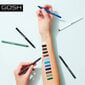 Silmapliiats Gosh Matte Eyeliner No.002 Matt Black, 1.2g цена и информация | Lauvärvid, ripsmetušid ja silmapliiatsid | hansapost.ee