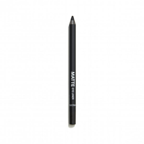 Silmapliiats Gosh Matte Eyeliner No.002 Matt Black, 1.2g цена и информация | Lauvärvid, ripsmetušid ja silmapliiatsid | hansapost.ee