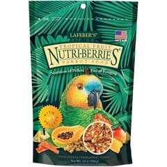Корм для различных попугаев Lafeber's Nutri-Berries Tropical Fruit, 284 г цена и информация | Корм для птиц | hansapost.ee