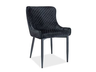 Комплект из 4 стульев Signal Meble Colin, черный цена и информация | Стулья для кухни и столовой | hansapost.ee