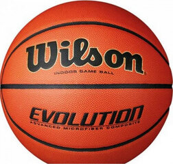 Wilson Evolution Indoor Game Ball for basket WTB0516XBEMEA hind ja info | Korvpallid | hansapost.ee