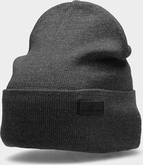 Зимняя шапка 4F H4Z22-CAU00424M, темно-серая цена и информация | Женские шапки | hansapost.ee