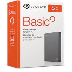 Seagate Basic, 2.5'', 5TB, USB 3.0 hind ja info | Välised kõvakettad | hansapost.ee