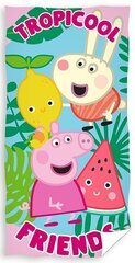 Пляжное полотенце Peppa Pig, 70 x 140 см цена и информация | Carbotex Кухонные товары, товары для домашнего хозяйства | hansapost.ee