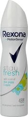 Pihustatav deodorant naistele Rexona Stay Fresh Woman Blue Poppy & Apple, 150ml price and information | Deodorants | hansapost.ee