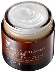 Taastav näokreem tigude sekretsiooni filtraadiga 92% (All In One Snail Repair Cream) цена и информация | Mizon Для ухода за лицом | hansapost.ee