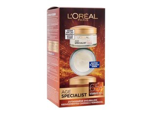 Näokreem L'Oréal Paris Age Specialist 65+, 2 x 50 ml price and information | Näokreemid | hansapost.ee