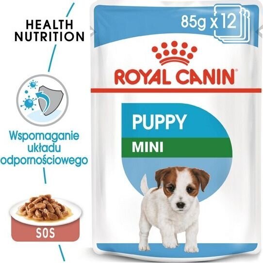 Märgtoit Royal Canin Mini Puppy, 85 g hind ja info | Koerakonservid | hansapost.ee