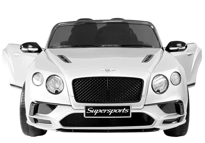 Elektriauto Bentley Supersports JE1155, valge hind ja info | Laste elektriautod | hansapost.ee