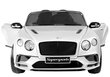 Elektriauto Bentley Supersports JE1155, valge hind ja info | Laste elektriautod | hansapost.ee