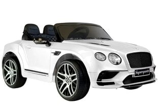 Электромобиль Bentley Supersports JE1155, белый цена и информация | Электромобили для детей | hansapost.ee
