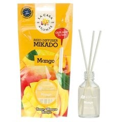 Pulkadega kodulõhnastaja La Casa de los Aromas Mango 30ml hind ja info | Lõhnapulgad ja kodulõhnastajad | hansapost.ee