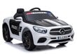 Elektriauto lastele Mercedes SL500 Police, valge hind ja info | Laste elektriautod | hansapost.ee