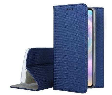 Mocco Smart Magnet Book Case For Samsung Galaxy S23 Ultra Blue hind ja info | Telefonide kaitsekaaned ja -ümbrised | hansapost.ee