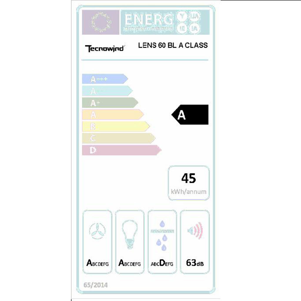 Tecnowind Lens 60 BL hind ja info | Õhupuhastid | hansapost.ee