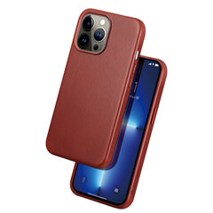 Telefoniümbris Dux Ducis Naples case for iPhone 13 leather cover, punane hind ja info | Telefonide kaitsekaaned ja -ümbrised | hansapost.ee