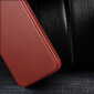 Telefoniümbris Dux Ducis Naples case for iPhone 13 leather cover, punane цена и информация | Telefonide kaitsekaaned ja -ümbrised | hansapost.ee